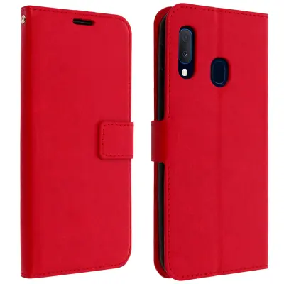 Etui, držalo za kartice in stojalo za video - rdeca str. Samsung Galaxy A20e