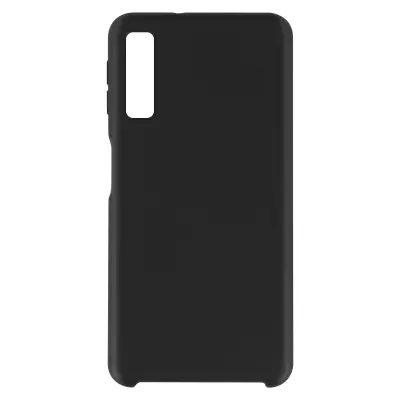 Trda zašcitna torbica z mehkim zakljuckom - crna str. Samsung Galaxy A7 2018