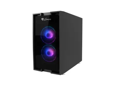 Caja Gaming Genesis Irid 353 MATX 1XUSB 3.0 2XUSB 2.0 S/F Cristal Templado Argb