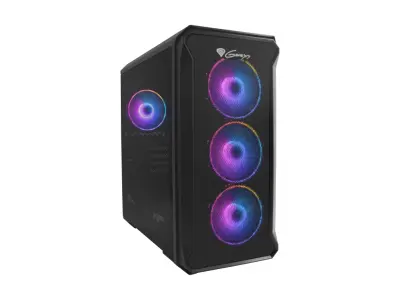 Caja Gaming Genesis Irid 503 Argb MATX 1XUSB 3.0 2XUSB 2.0 S/F Cristal Templado