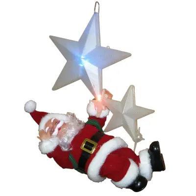 Božiček 20cm z LED zvezdo
