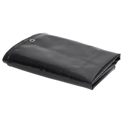 vidaXL Zaščitna ponjava 650 g/m² 3x5 m črna