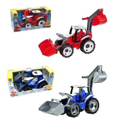 LENA:Traktor z žlico in rovokopačem