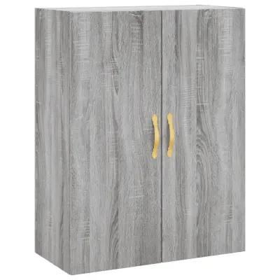 vidaXL Stenska omarica siva sonoma 69,5x34x90 cm