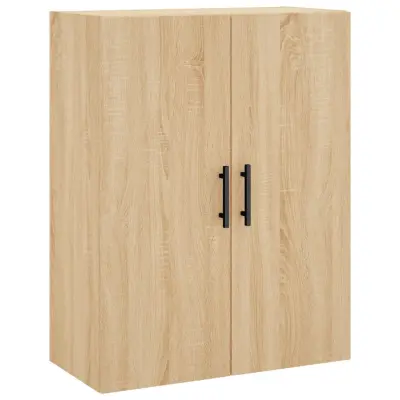 vidaXL Stenska omarica sonoma hrast 69,5x34x90 cm
