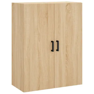 vidaXL Stenska omarica sonoma hrast 69,5x34x90 cm