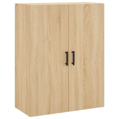 vidaXL Stenska omarica sonoma hrast 69,5x34x90 cm