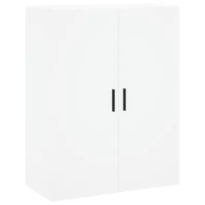 vidaXL Stenska omarica bela 69,5x34x90 cm