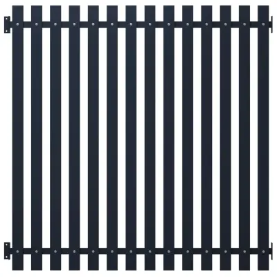 vidaXL Ograjni panel antraciten 170,5x170 cm prašno premazano jeklo