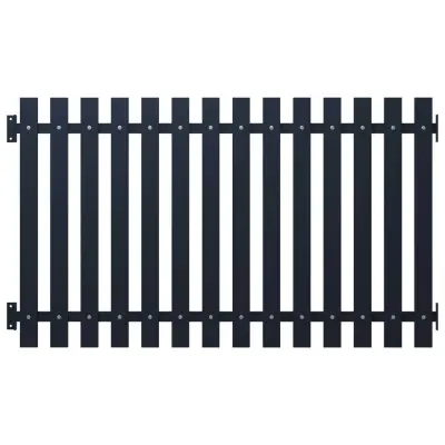 vidaXL Ograjni panel antraciten 170,5x100 cm prašno premazano jeklo