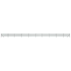 vidaXL Mrežna ograja zelena 0,8x25 m