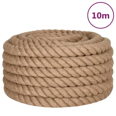 vidaXL Vrv iz jute 10 m dolžina 30 mm debelina