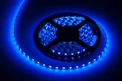 LED TRAK  modra barva 12V, IP65, 300x5050SMD 14,4W/m, 600Lm, 5m/12mm/4mm