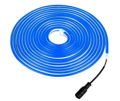 LED NEON FLEX 2835, IP65, 12V, 5m, modre barve