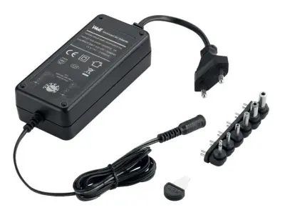 Adapter switch. 3000mA 3-12V, 6 nastavkov