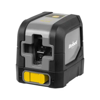 Laserska nivelirka REBEL, 2 laserja "križ", do 15m, rdeč laser