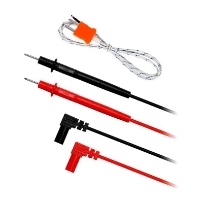 Merilne klešče REBEL, V (DC-AC), Tok(AC), Upor., Temp., Test diod, piskač, HOLD, Auto off