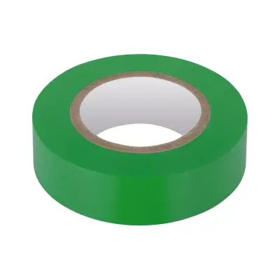 Izolirni trak PVC 0,2mm x 19mm x 10m, zelen