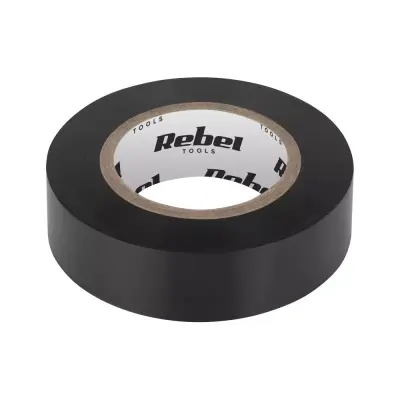Izolirni trak KEMOT PVC 0,13mm x 19mm x 10m, ČRNI