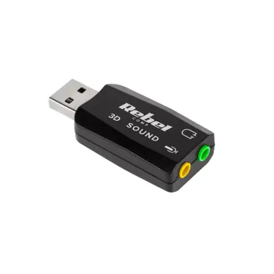 USB REBEL zvočna kartica 5.1