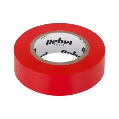 Izolirni trak KEMOT PVC 0,13mm x 19mm x 10m, RDEČ