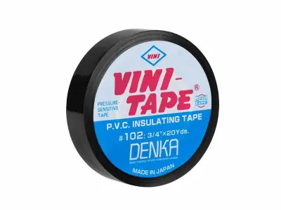 Izolirni trak PVC 0,2mm x 19mm x 20m, ČRNI