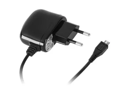 Polnilec GSM 220V / 5V 2,1A, mikro vtikač