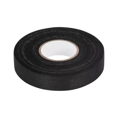 Tekstilni trak PVC 0,2mm x 19mm x 15m, ČRNI