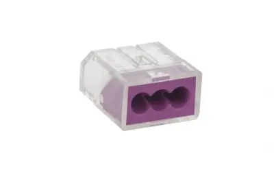 AC univerzalna hitra sponka 3 x (0,75-2,5 mm)