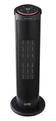 Grelec keramični stoječ FIRST z upravljalcem,  2000W, LED prikazovalnik, črn