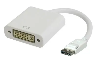 Adapter Displayport M. - DVI Ž 24-5, črni