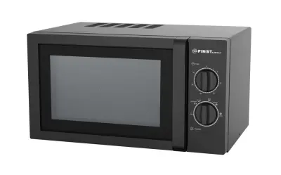 Mikrovalovna pečica FIRST 23l, 800W, črne barve