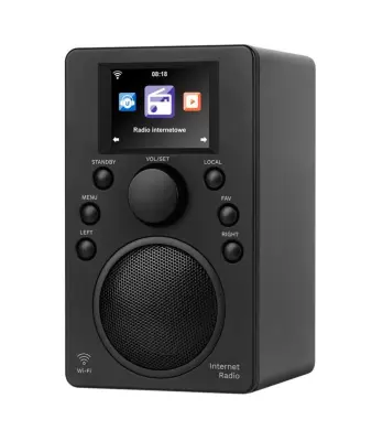 Internetni radio KRUGER-MATZ DAB/, LCD, bluetoo, 2,4" LCD, budilka