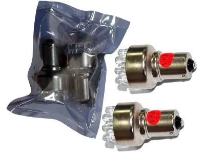 Žarnica S25 - 19LED 12V rdeča