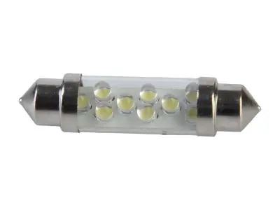 Žarnica T10*42 - 9LED 12V bela