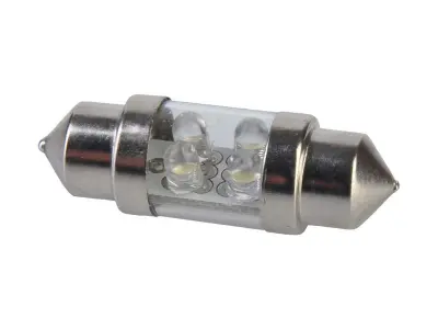 Žarnica T10*31 - 4LED 12V bela