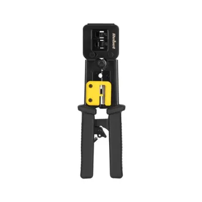 Klešče kovinske za krimpanje REBEL RJ45, RJ12, RJ11, Crimp+Cut