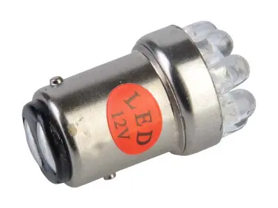 Žarnica G18,5 - 9LED 12V rdeča