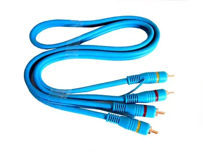 Cinch kabel GOLD HQ + remote kabel 1m
