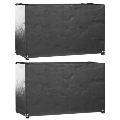 vidaXL Prevleka za vrtno pohištvo 2 kosa 170x94x70 cm pravokotna