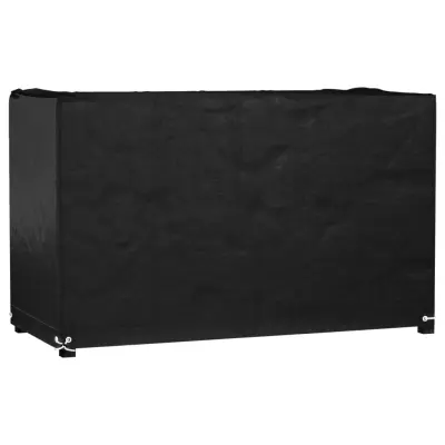 vidaXL Prevleka za vrtno pohištvo 8 obročkov 125x55x75 cm pravokotna