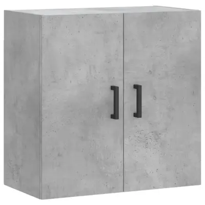 vidaXL Stenska omarica betonsko siva 60x31x60 cm inženirski les