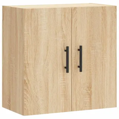 vidaXL Stenska omarica sonoma hrast 60x31x60 cm inženirski les