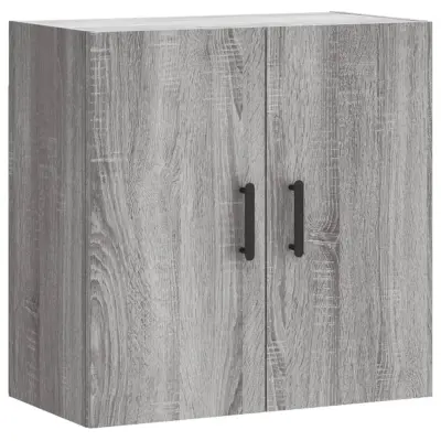 vidaXL Stenska omarica siva sonoma 60x31x60 cm inženirski les