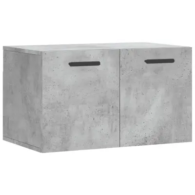 vidaXL Stenska omarica betonsko siva 60x36,5x35 cm inženirski les