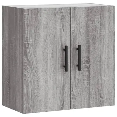 vidaXL Stenska omarica siva sonoma 60x31x60 cm inženirski les