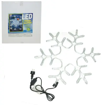 Snežinka LED, 60cm