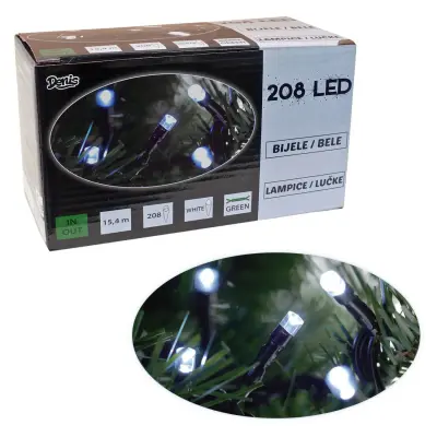 Lučke 208, LED, bele,z 8 fun