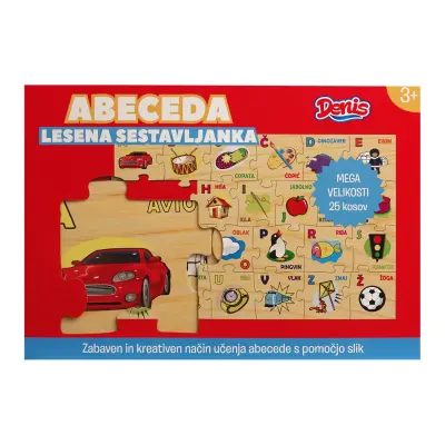 Lesena talna abeceda SLO