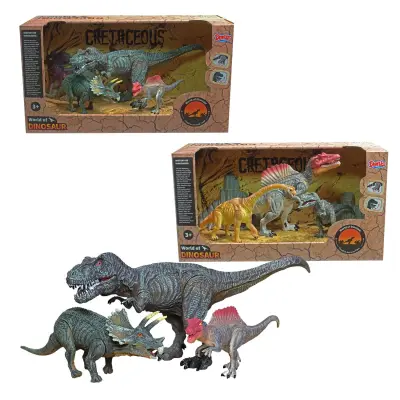 Dinozaver 3/1,  4 sort.